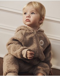 Country Road - Sherpa Hooded Jumpsuit