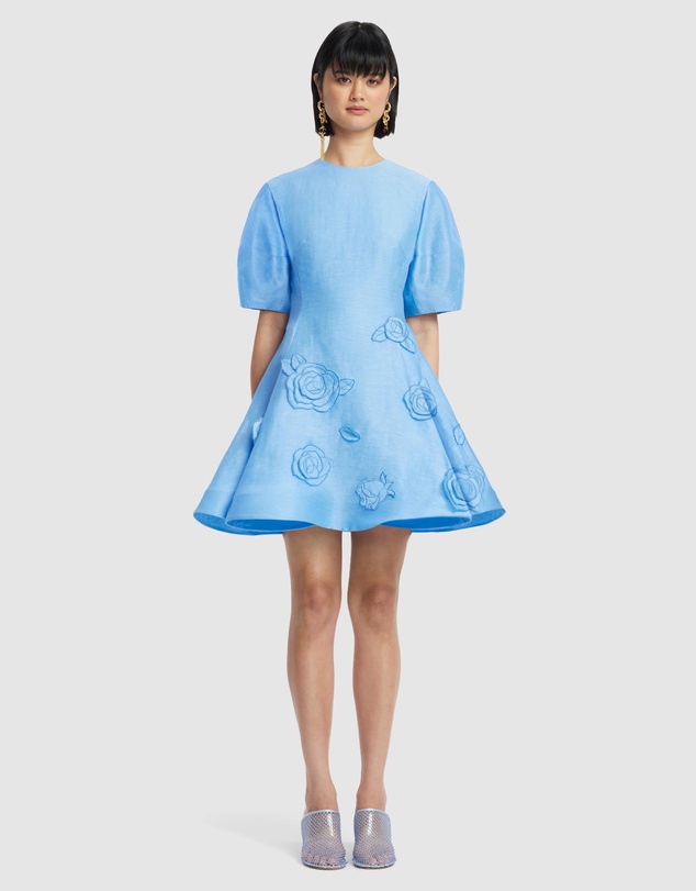 LEO LIN - Simona Applique Mini Dress