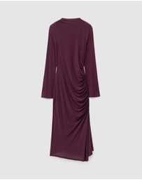 & Other Stories - Gathered Midi Dress