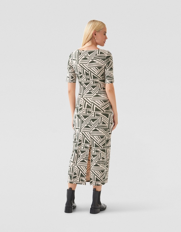 Oxford - Leonie Printed Jersey Dress