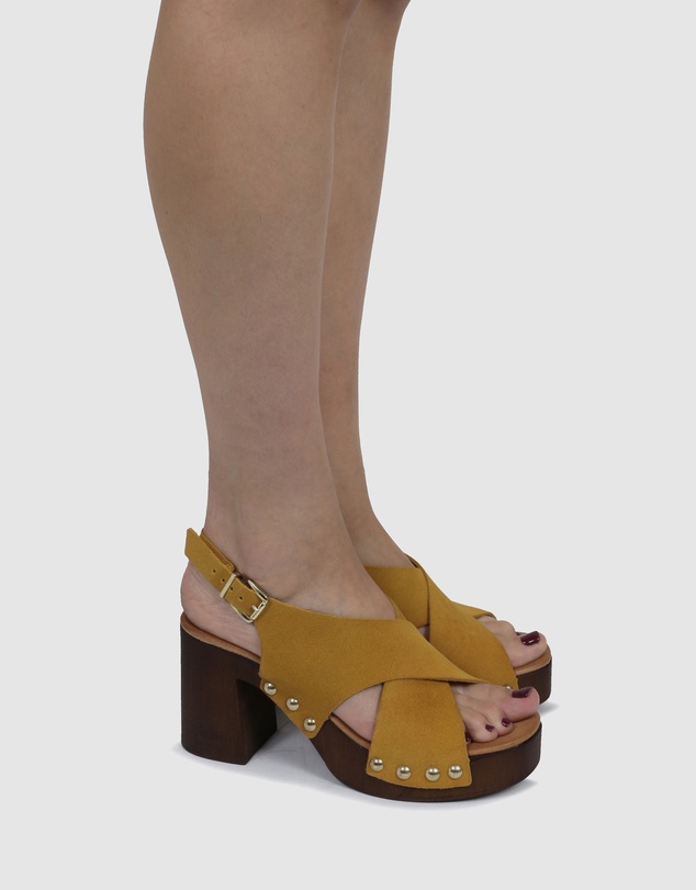 Sempre Di - Riven Platform Heels