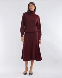 Amelius - Jacqueline A-Line Knit Skirt