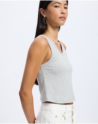 White By FTL - Wendy Rib Tank