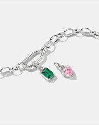 THOMAS SABO - THOMAS SABO Connect Charm Heart Birthstone January