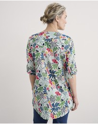 Seasalt - Seasalt Cornwall Seaweed Flower Chalk Op Art Tunic