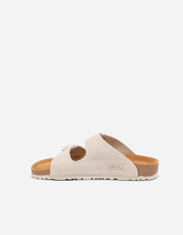 Ozwear Connection Uggs - Ozugg Aussie Victoria Suede Leather Unisex Slipper