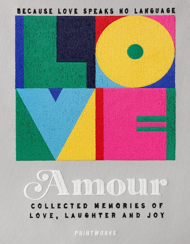 Printworks - Printworks Embroidered Photo Album-Amour