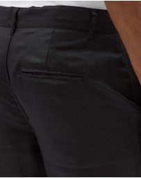 AERE - Slim Leg Tailored Linen Pants