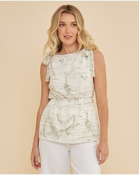 Amelius - Eden Shoulder Tie Top
