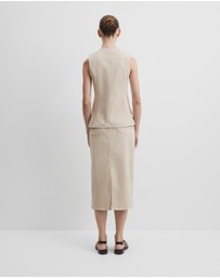 Country Road - Recycled Cotton Denim Sleeveless Top
