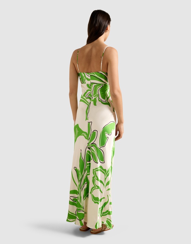 Forever New - Sloane Printed Satin Maxi Dress