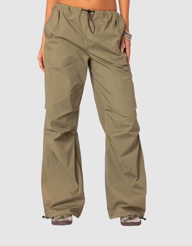 EDIKTED - Fey Cargo Parachute Pants