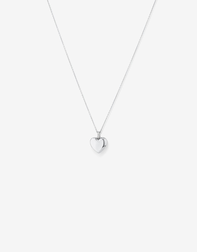 Michael Hill - Diamond Accent Heart locket in Sterling Silver