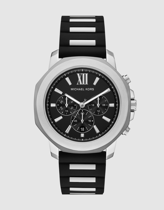 Michael Kors - Prescott Black Chronograph Watch