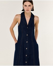 Staple the Label - Lea Denim Midi Dress