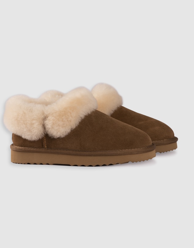 AusWooli Ugg Boots - Coogee Sheepskin Wool Ankle Slippers
