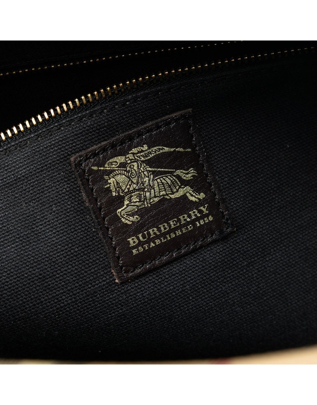Pre-Loved by Azura Reborn - Pre-Loved Haymarket Check Coated Canvas Messenger Bag
