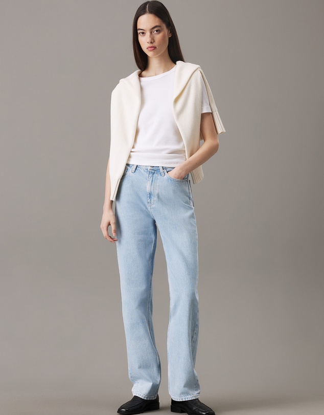Calvin Klein Jeans - High Rise Straight Jeans