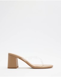 Dazie - Julia Block Heel Thongs
