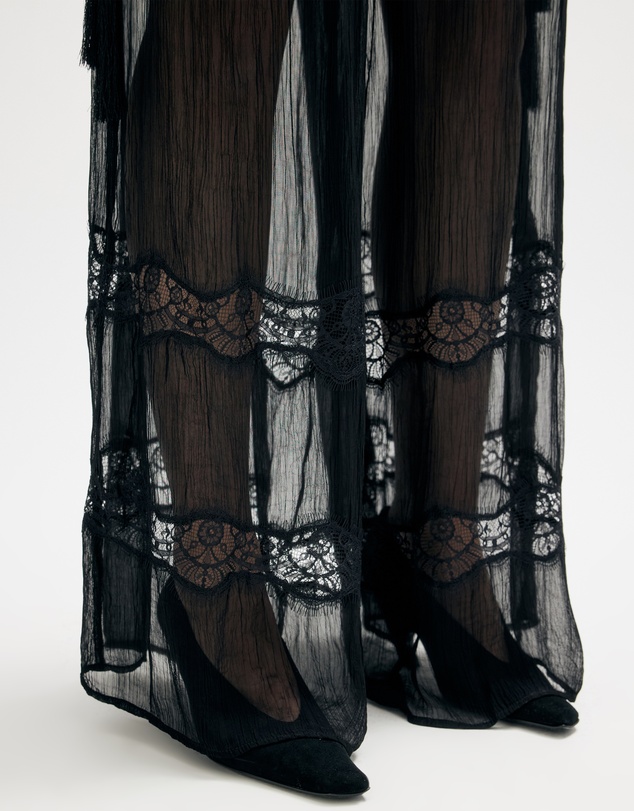 Minima Esenciales - Ophie Lace Trim Pants