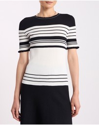David Lawrence - Arlie Stripe Knit Tee