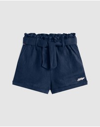Tommy Hilfiger - Linen Blend Shorts - Teens