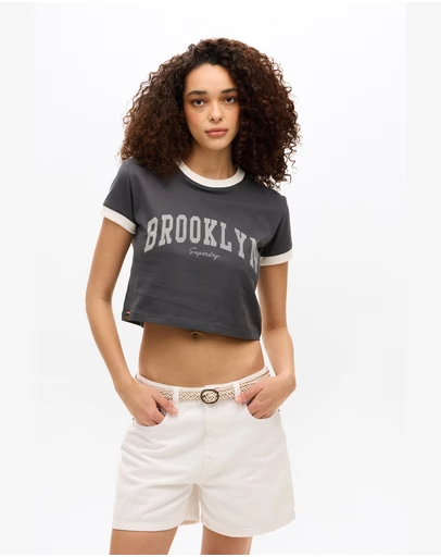 Superdry - Athletic Essentials Ringer Slim Fit Tee