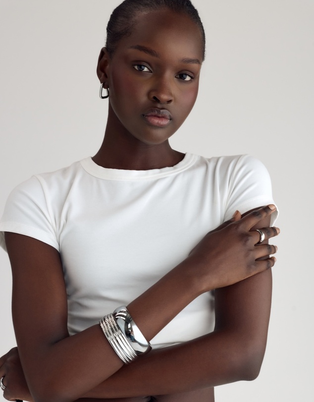 CENDRE - Gaia Bangle Silver