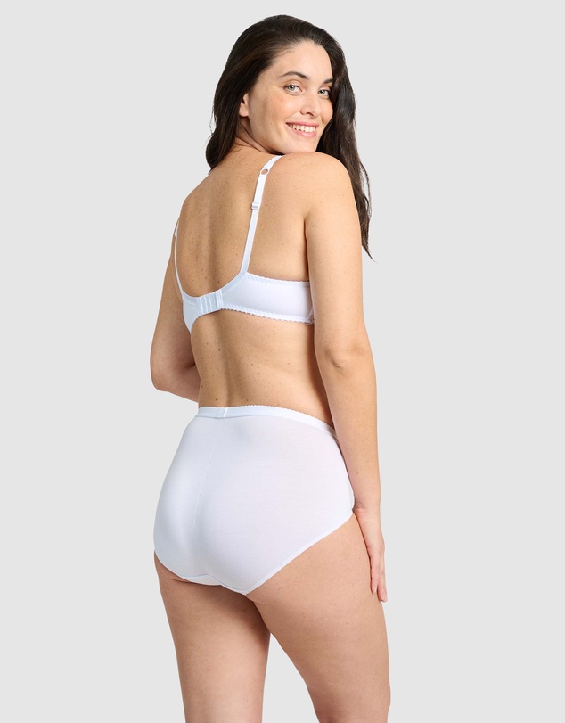 Sans Complexe - Coton d'Arum Organic Cotton Wirefree Lacy Bra