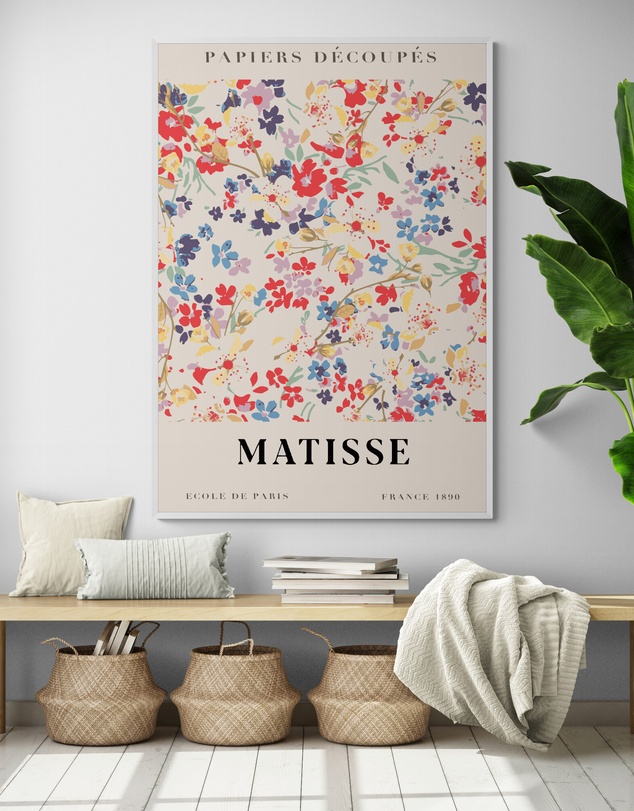 Inka Arthouse - Papiers Découpés by Henri Matisse Art Print