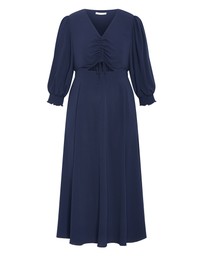 City Chic - Plus sizeJolene V Neck Maxi Dress - navy