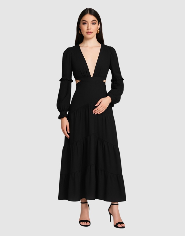 Honey and Beau - Layla Long Sleeve Dress