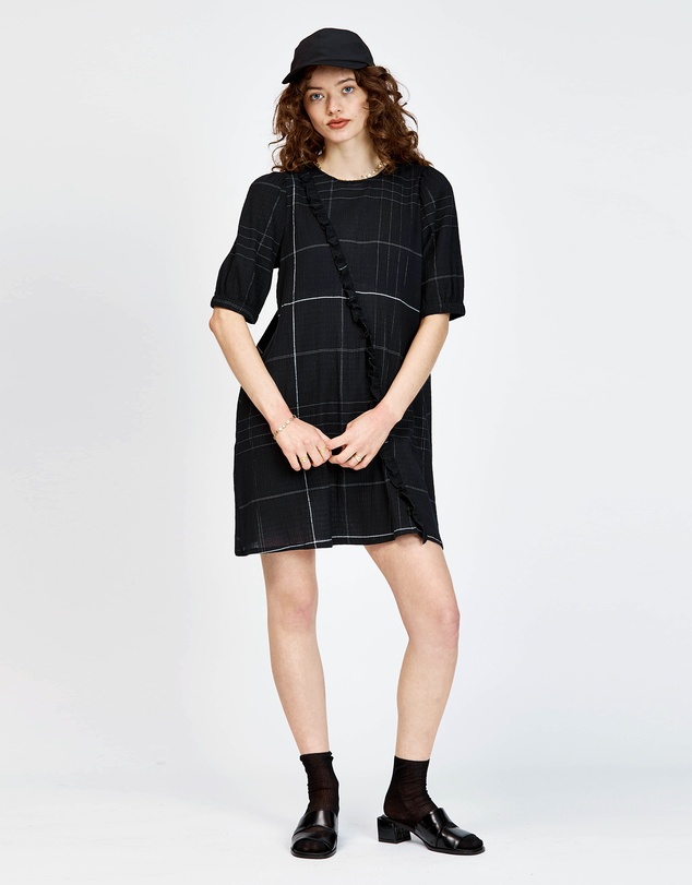 bul - Manta Mini Dress Black Check