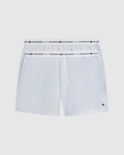 Tommy Hilfiger - 2-Pack Signature Logo Print Boxer Shorts