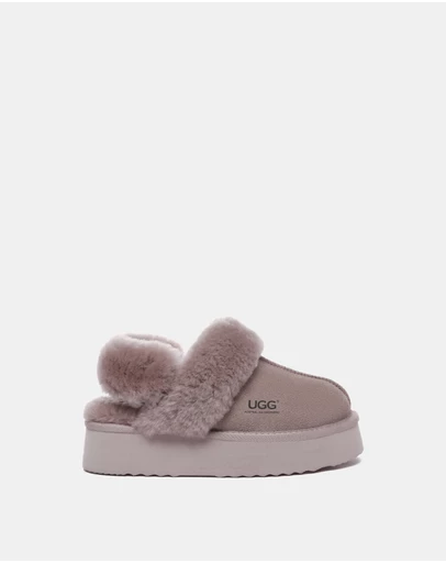 EVERAU - Australian Shepherd Ugg Musa Platform Cow Suede Upper House Shoes