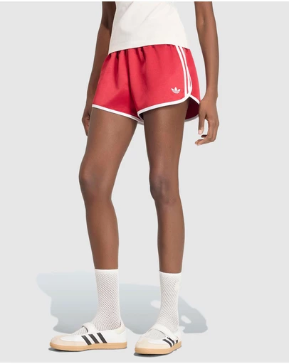 adidas Originals - Satin Three Stripes Sprinter Shorts