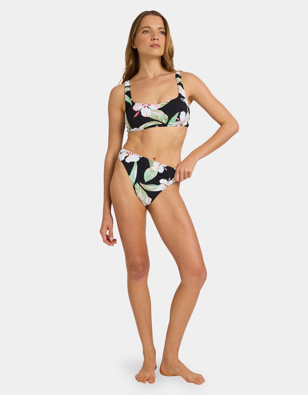 Roxy - Womens Printed Essentials Bralette Bikini Top