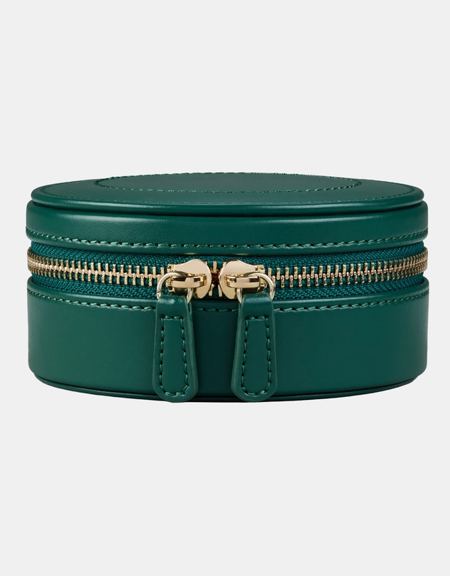 Wolf - WOLF Sophia Round Zip Case Forest Green Fruit Botanical