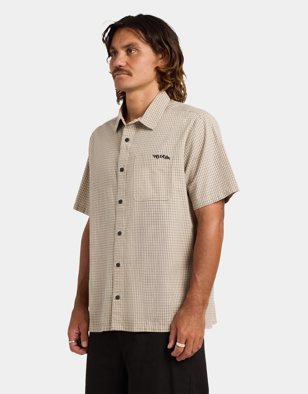 Volcom - Mens Temper Short Sleeve Shirt