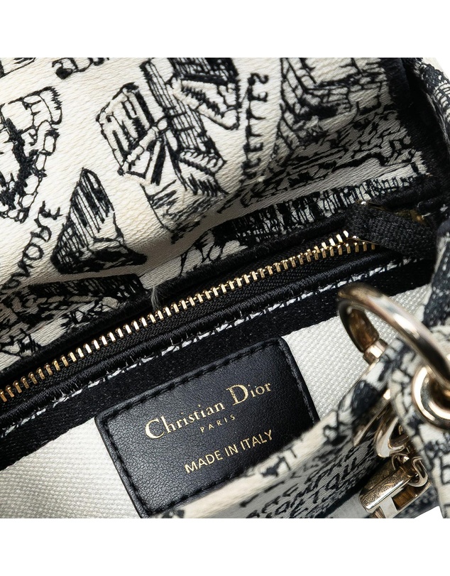 Pre-Loved by Azura Reborn - Pre-Loved Mini Embroidered Canvas Plan de Paris Lady D Lite