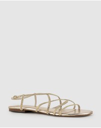 Edward Meller - SAMILLE Strappy Crystal Sandal