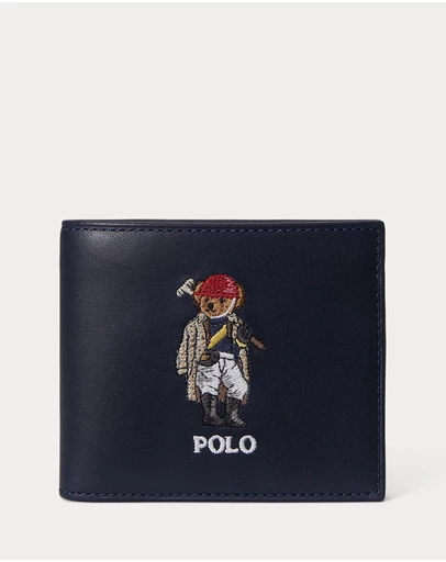 Polo Ralph Lauren - Polo Bear Leather Billfold Wallet