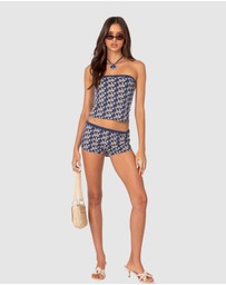 EDIKTED - Flower Power Tube Top