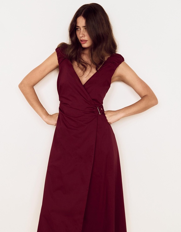 MINKPINK - Lola Wrap Midi Dress