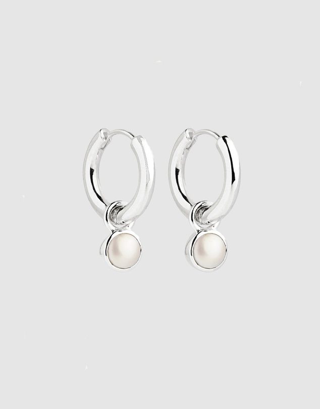 Najo - Heavenly Pearl Silver Earring