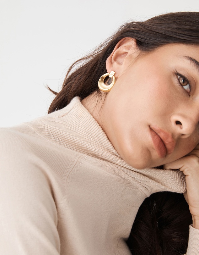 Forcast - Thalia Hoop Earrings