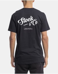 Stock & Co. - Scroll Tee