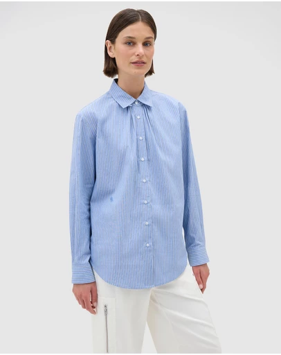 Oroton - Heritage Stripe Shirt