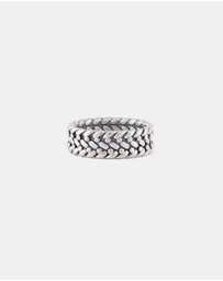 Serge DeNimes - Silver Guard Ring