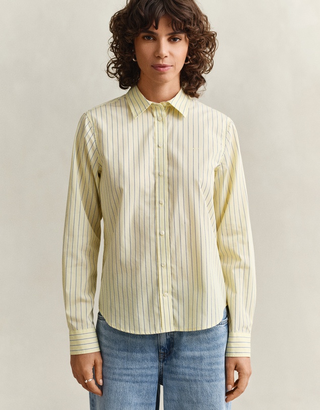 Gant - Classic Poplin Striped Shirt